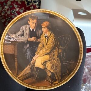 Norman Rockwell Decorative Plate